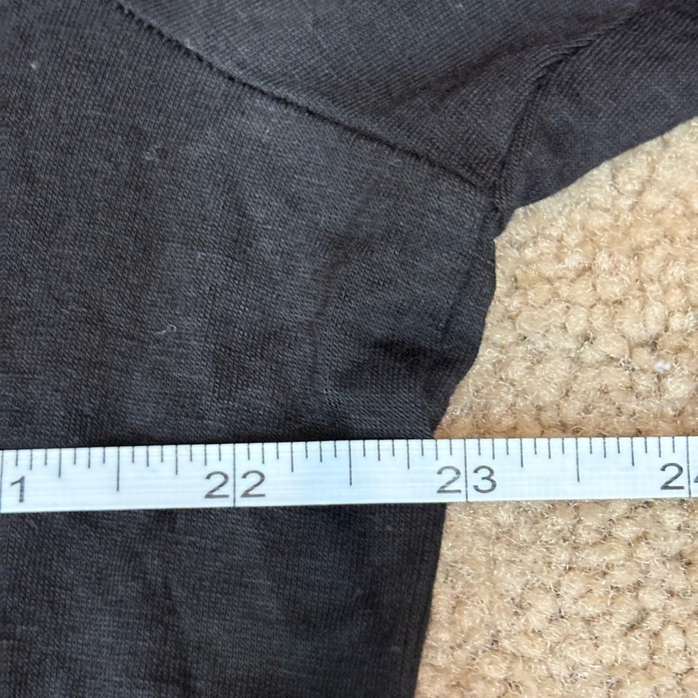 eloquii black long sleeve turtleneck top open cutout back black size 22/24 NWT - Picture 10 of 11
